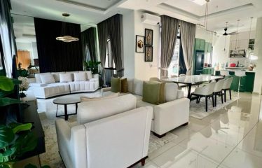 Fully Extended Double Storey Corner Terrace House